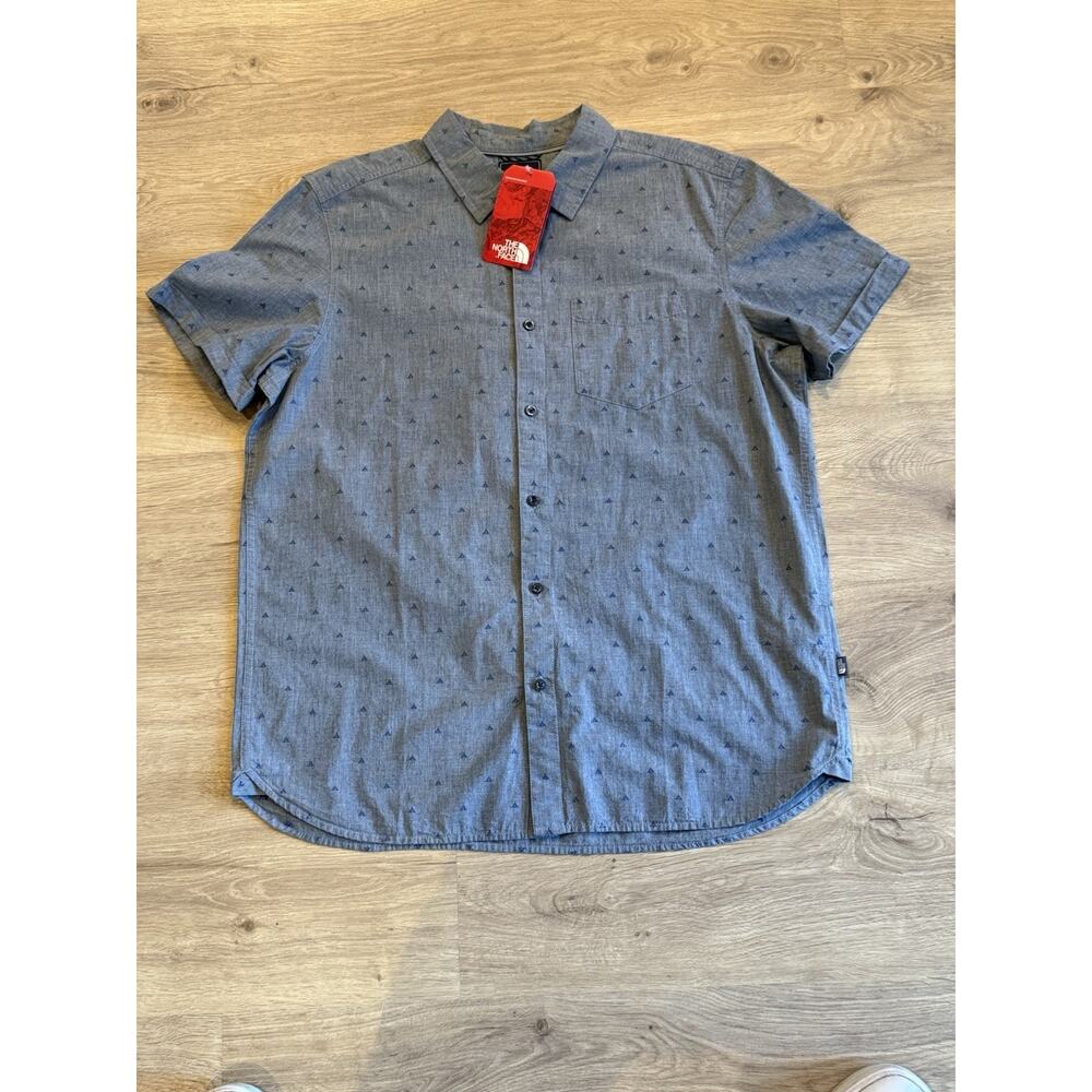 North Face Short Sleeve SS Teepee Baytrail Shirt NWT Standard Fit XL